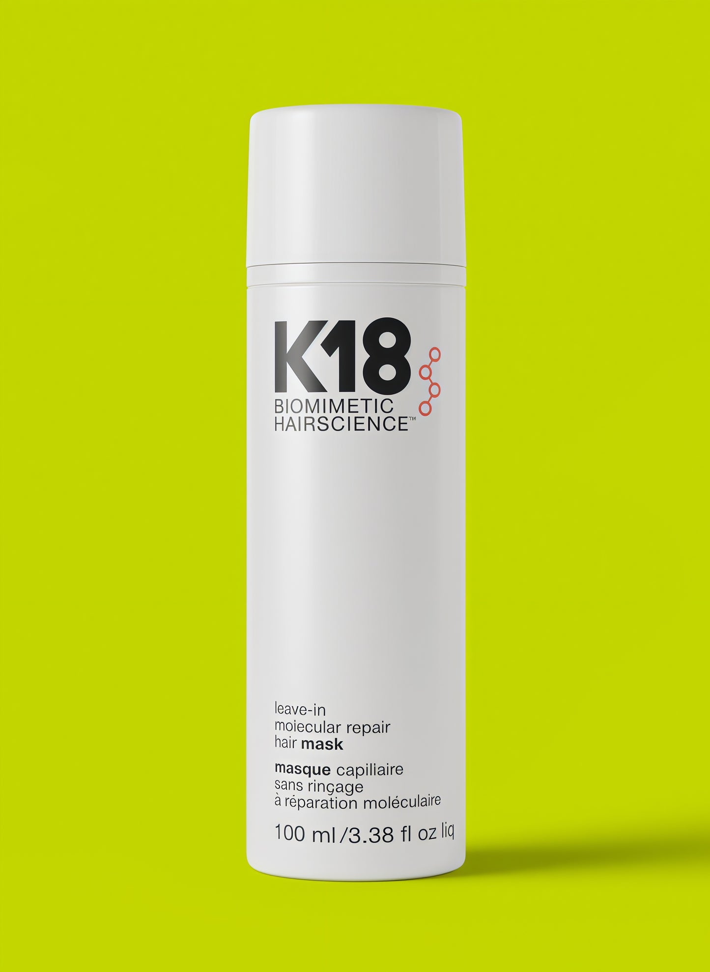 K18 Leave-In Molecular Hair Mask, Repairs Dry or Damaged Hair, Reverse Hair Damage from Bleach, Color, Chemical Services & Heat